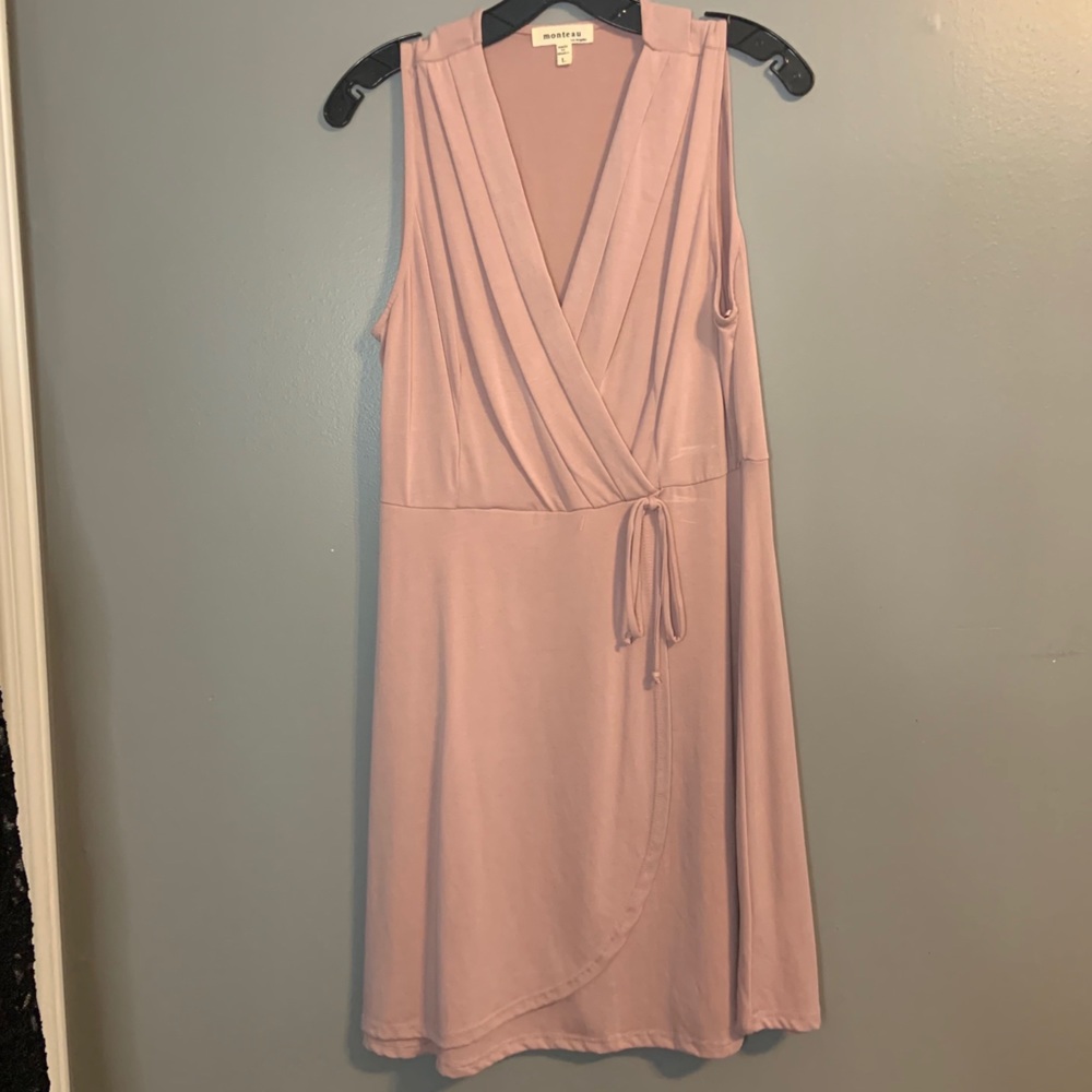 Mauve Wrap Dress